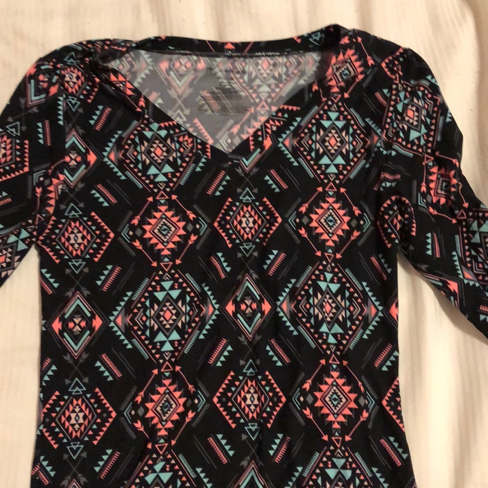 Long sleeved shirt.